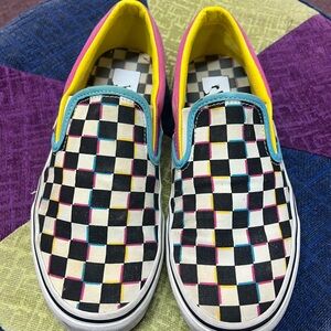 Vans size 8 women 6.5 men